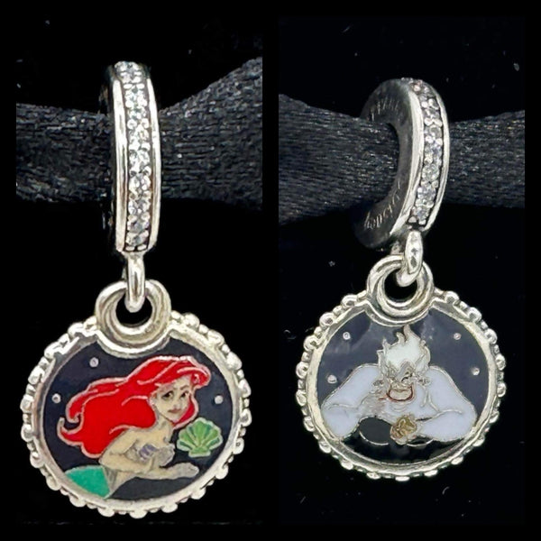 Disney Little mermaid ariel cheapest princess split dangle pendant pandora charm