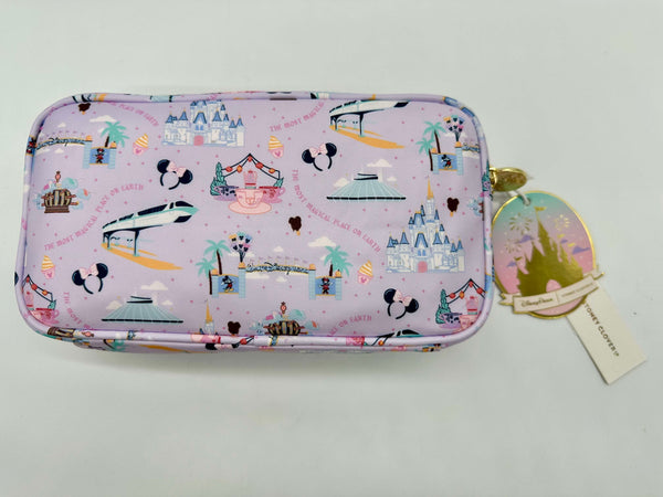 Disney Parks Stoney Clover Lane WDW Pink Small Pouch Bag 2024