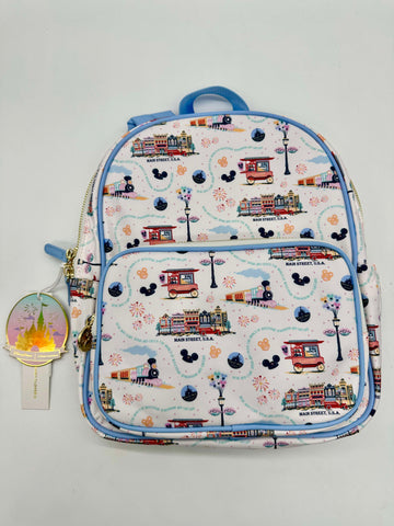 Disney Parks Stoney Clover Lane Main Street USA Dreams White Mini Backpack 2024