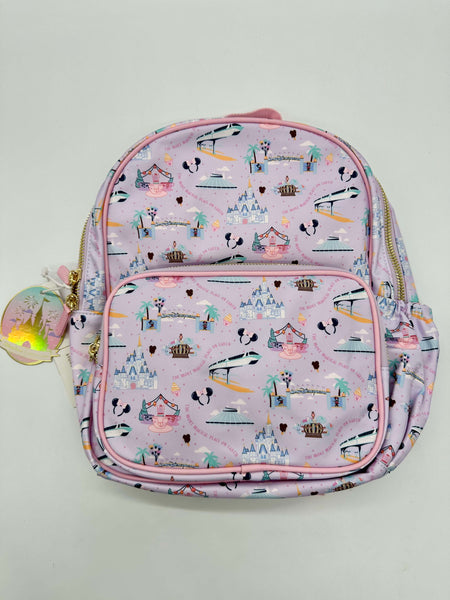 Disney Parks Stoney Clover Lane WDW Pink Mini Backpack 2024