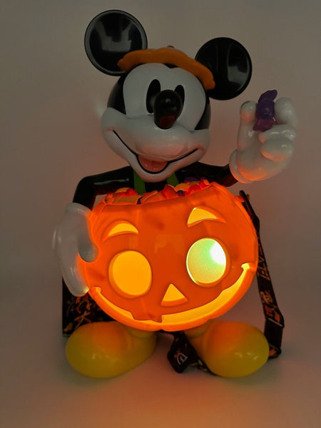 Disney Parks Mickey Mouse Halloween Pumpkin Popcorn Bucket Jack O Lantern WDW