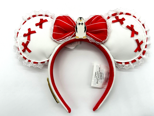 Disney Mary Poppins Loungefly Minnie Mouse Ears Headband D23 Expo 60th NWT 2024