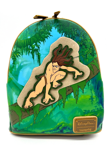 Disney Parks D23 Tarzan 25th Anniversary Loungefly Mini Backpack NWT 2024