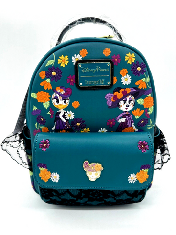 Disney Parks EPCOT Mexico Celebration Loungefly Backpack Minnie Daisy NWT 2024