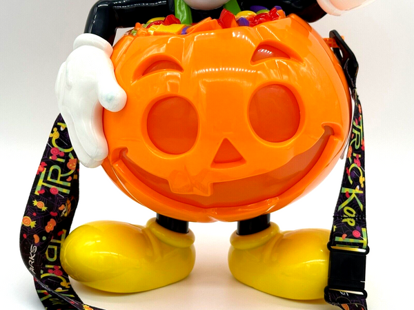 Disney Parks Mickey Mouse Halloween Pumpkin Popcorn Bucket Jack O Lantern WDW