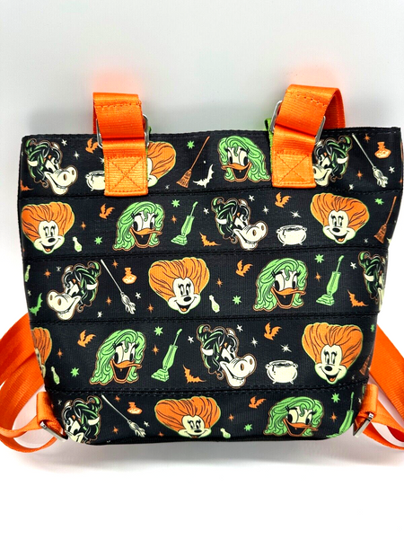 Disney Harveys Hocus Pocus Backpack Minnie Daisy Seatbelt Bag Sanderson Sisters