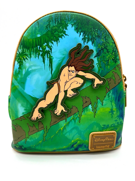 Disney Parks D23 Tarzan 25th Anniversary Loungefly Mini Backpack NWT 2024