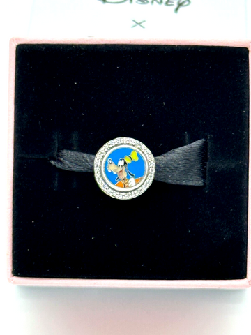 Disney Parks Pandora Goofy Button Charm NIB Exclusive 2024 Autograph WDW DL