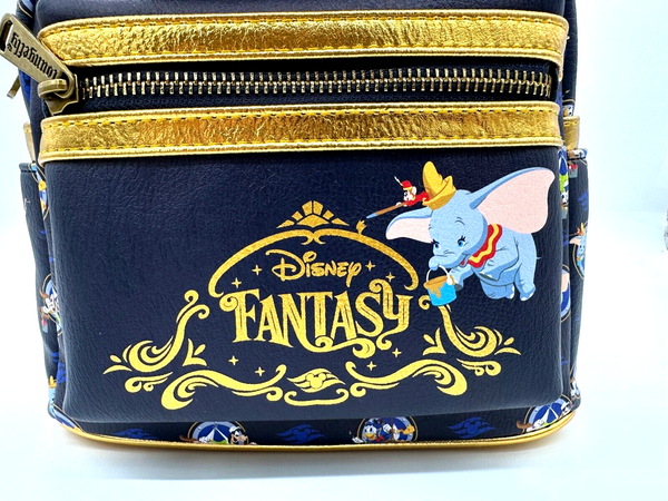 Disney Cruise Line DCL Fantasy Loungefly Mini Backpack Dumbo Timothy Mouse NWT