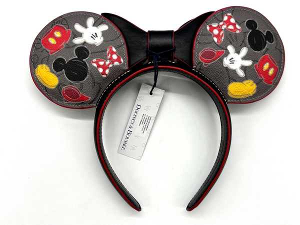 Disney Dooney & and Bourke Mickey Mania Body Parts Ears Headband NWT 2024