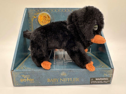 Universal Studios Harry Potter Baby Niffler Shoulder Plush Sound and Movement