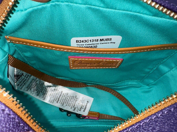 Disney Dooney & and Bourke The Three Caballeros Crossbody Camera Bag NWT