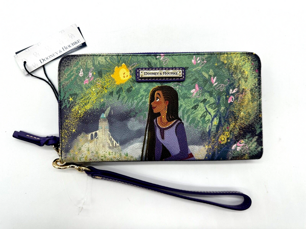 Disney Dooney & and Bourke Wish Wallet Wristlet Asha Valentino Star NWT 2024