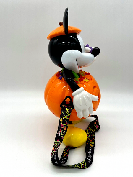 Disney Parks Mickey Mouse Halloween Pumpkin Popcorn Bucket Jack O Lantern WDW