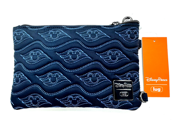 Disney Parks Cruise Line DCL Lug Peekaboo Convertible Crossbody Bag Wristlet NWT