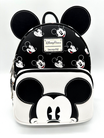 Disney Parks Mickey Mouse Faces Expressions Loungefly Backpack NWT 2024