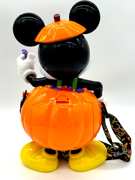 Disney Parks Mickey Mouse Halloween Pumpkin Popcorn Bucket Jack O Lantern WDW