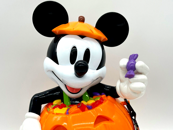 Disney Parks Mickey Mouse Halloween Pumpkin Popcorn Bucket Jack O Lantern WDW