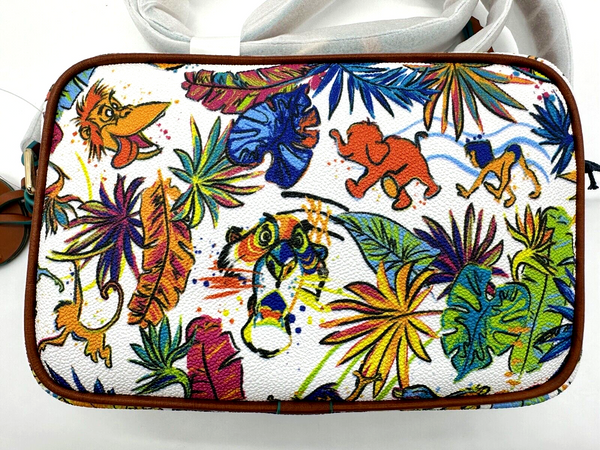 Disney Dooney & and Bourke Jungle Book Crossbody Camera Bag Baloo Mowgli NWT