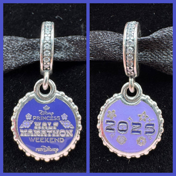 Disney Parks RunDisney Princess Half Marathon 2025 Dangle Charm