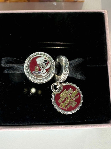 Disney Parks Pandora Epcot Food & Wine Festival Charm Set Chef Mickey 2024