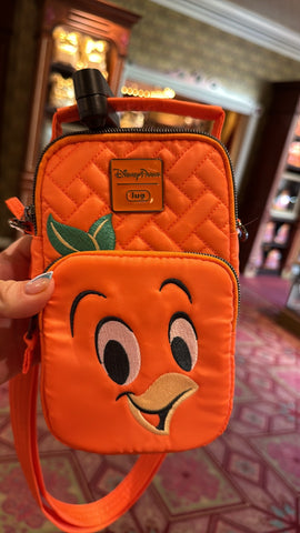 Disney Parks x Lug Orange BIrd Skeeter Mini Convertible Crossbody Bag Magic Kingdom 2024