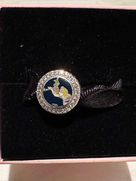 Disney Cruise Line WIsh Pandora Button Charm Rapunzel Tangled 2025 Exclusive DCL Ship