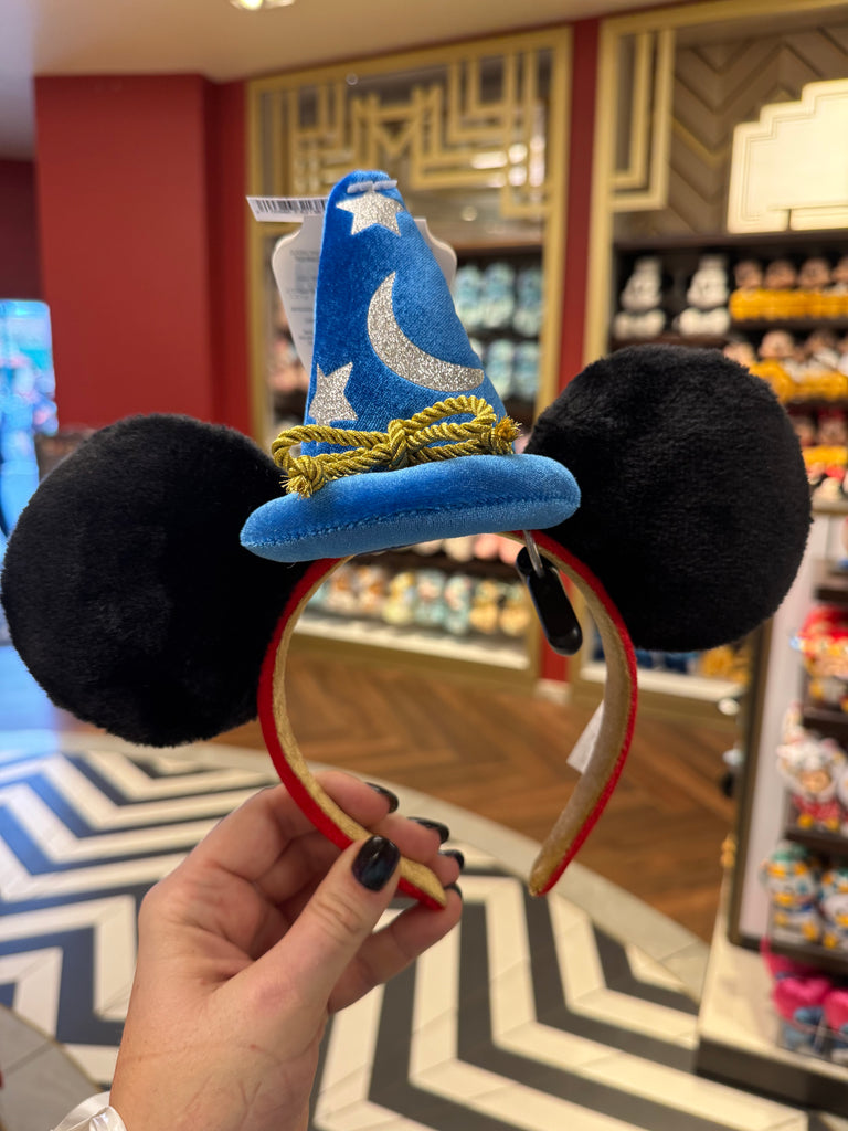 Disney Parks Sorcerer Mickey Hat Minnie Ears Headband