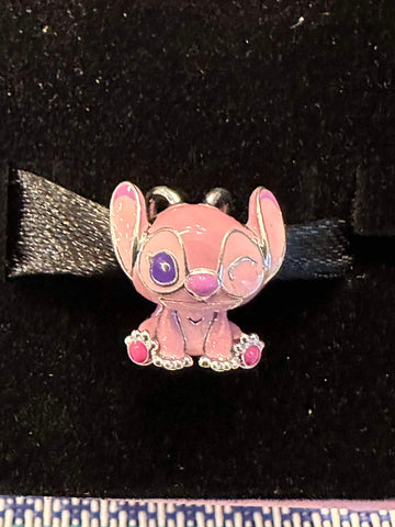 Disney Pandora Angel Sterling Silver with Enamel Charm 2024 Lilo and Stitch