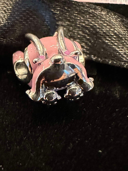 Disney Pandora Angel Sterling Silver with Enamel Charm 2024 Lilo and Stitch