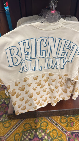 Disney Parks Beignet All Day Spirit Jersey 2024 Mickey ADULT