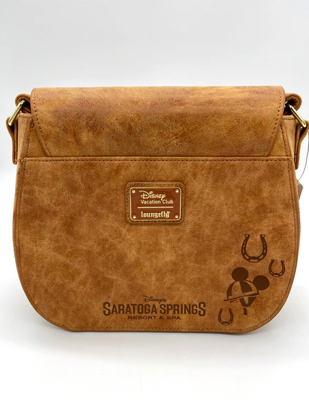 Disney Parks DVC Loungefly Saratoga Springs Resort Crossbody Purse Bag 2022 NWT