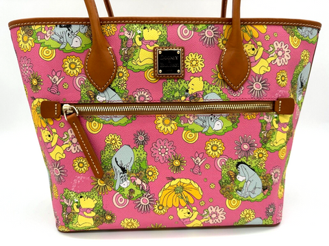 Disney Dooney & and Bourke Winnie The Pooh Pals Tote Bag Purse Piglet NWT 2023