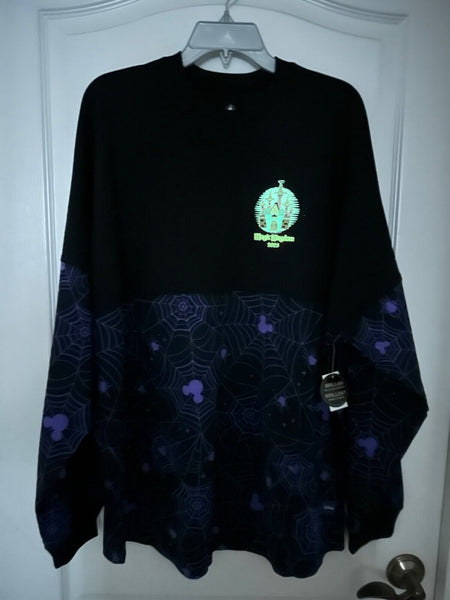Disney Parks Mickey's Not So Scary Halloween Party Spirit Jersey XL Glow 2023