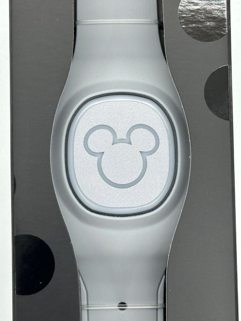 Disney Parks Grey Magic Band + MagicBand+ Ready to Link Solid