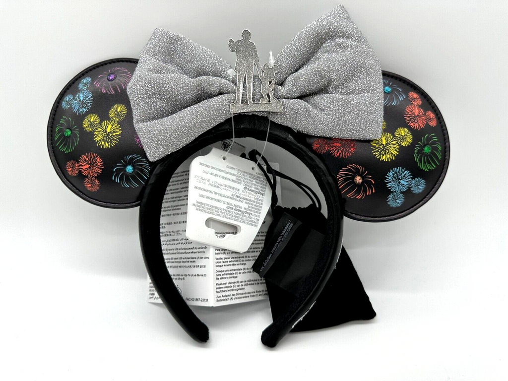 2023 Disney Parks Walt & Mickey Mouse Partners Light-Up Ears