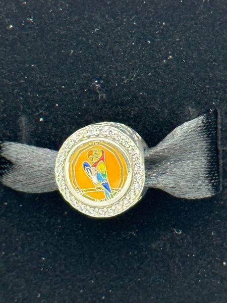 Disney Parks Enchanted Tiki Room Pandora Button Charm 2023 WDW DL Toucan NIB