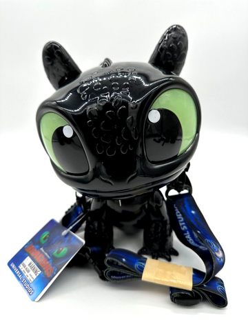 Universal Studios How To Train Your Dragon Toothless Light Up Popcorn Bucket NWT