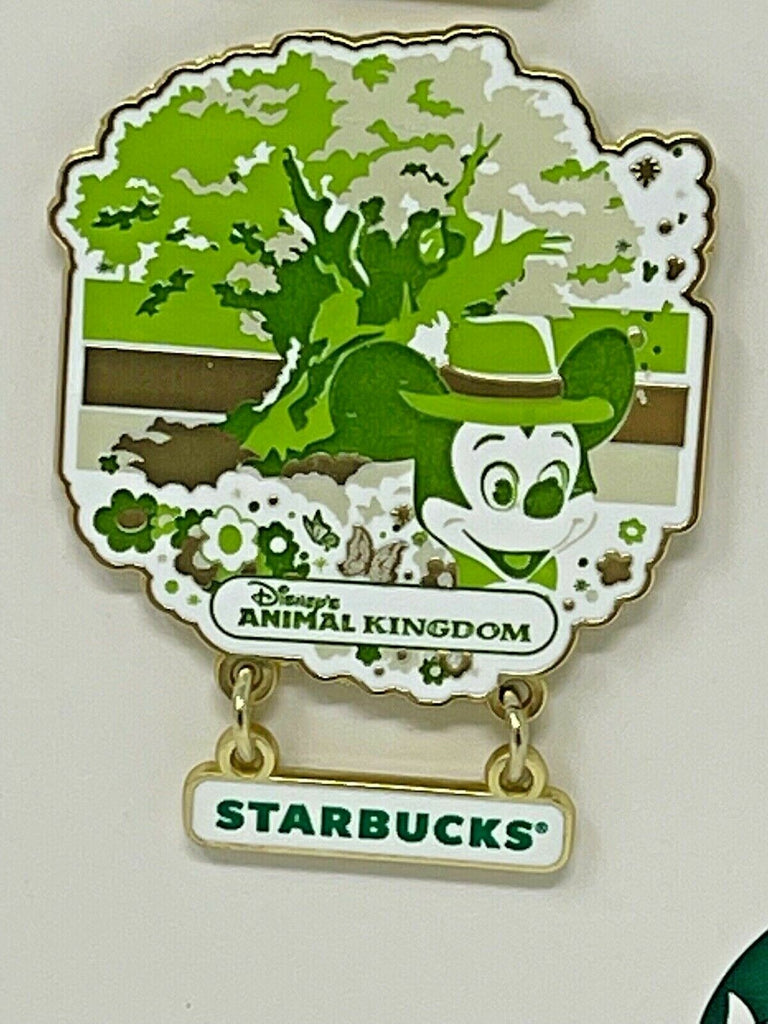 Walt Disney World 50th Anniversary Starbucks Pin Set - Disney Pins