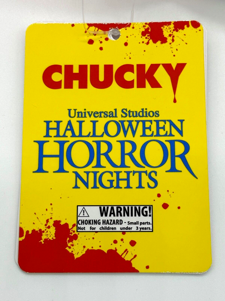 Universal Studios Halloween Horror Nights Chucky Talking Light Up Popcorn Bucket