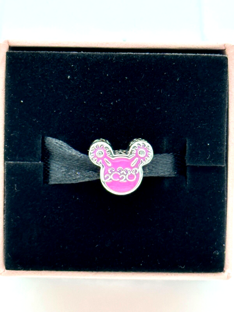Disney Parks Pandora Mickey Mouse Icon Pink Charm NIB 2020