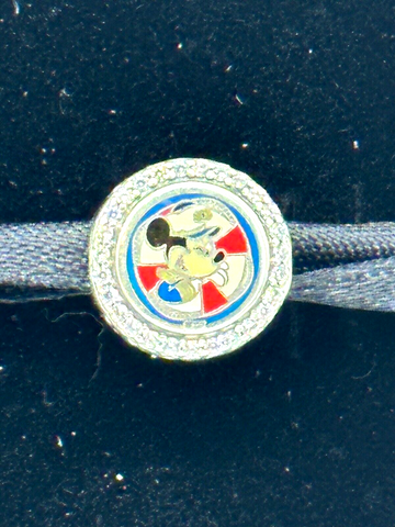 Disney Cruise Line Captain Mickey Minnie Mouse Pandora Button Charm 2023