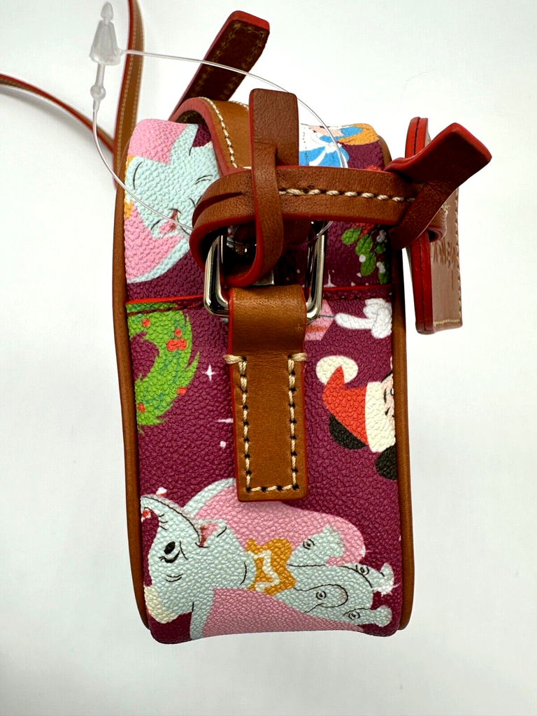 Disney Dooney & Bourke Christmas Classics Crossbody Camera Bag Mickey