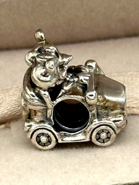 Disney Parks Mickey Minnie Mouse Vintage Car Pandora Charm Exclusive NIB WDW DL
