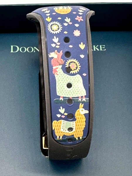 Disney Dooney and & Bourke Emperors New Groove Llama Magic Band 2 Magicband LR