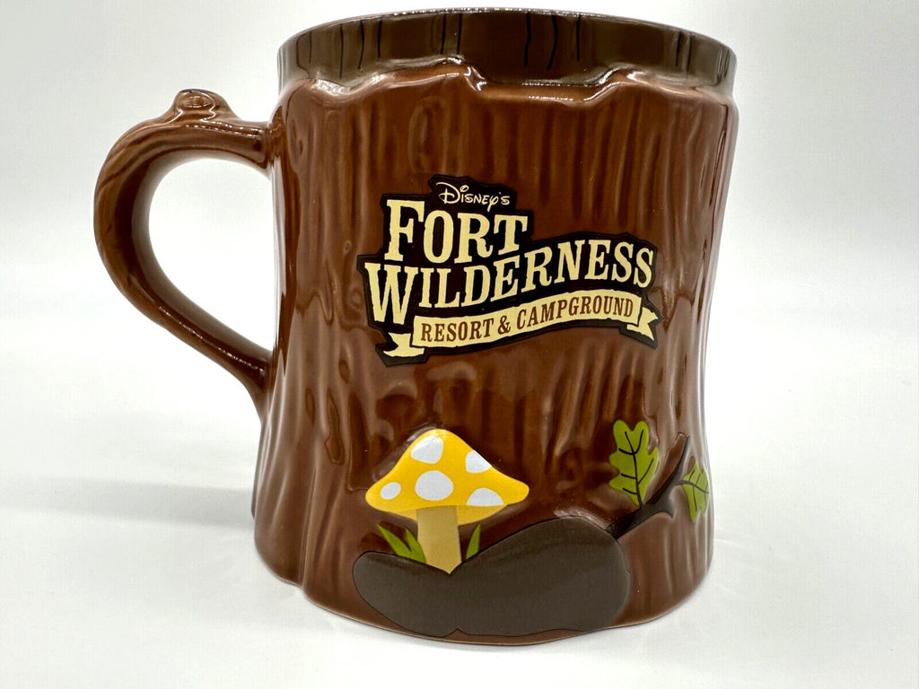Disney Parks Fort Wilderness Chip and Dale Coffee Mug Acorn 2023 WDW Campground