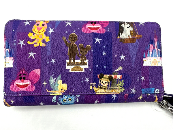 Disney Dooney & Bourke Joey Chou Wallet Wristlet Castle Walt Mickey Cheshire B