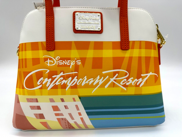 Disney Parks Loungefly Contemporary Resort Incredibles Satchel Bag Purse NWT