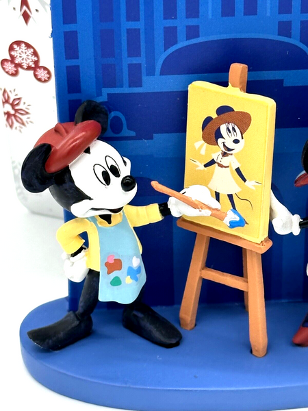 Disney Parks Sketchbook Mickey Minnie Mouse Rivera Resort Ornament DVC Artist