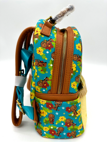 Disney Parks Polynesian Village Resort Tiki Backpack Bag Loungefly NWT 2023 Maui